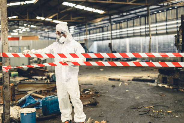 Professional Odor Removal technician working in Central City, CO